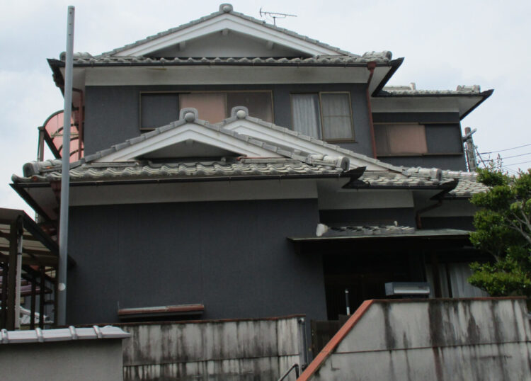 奈良橿原市Ｉ様邸　外壁塗装工事 施工前の写真