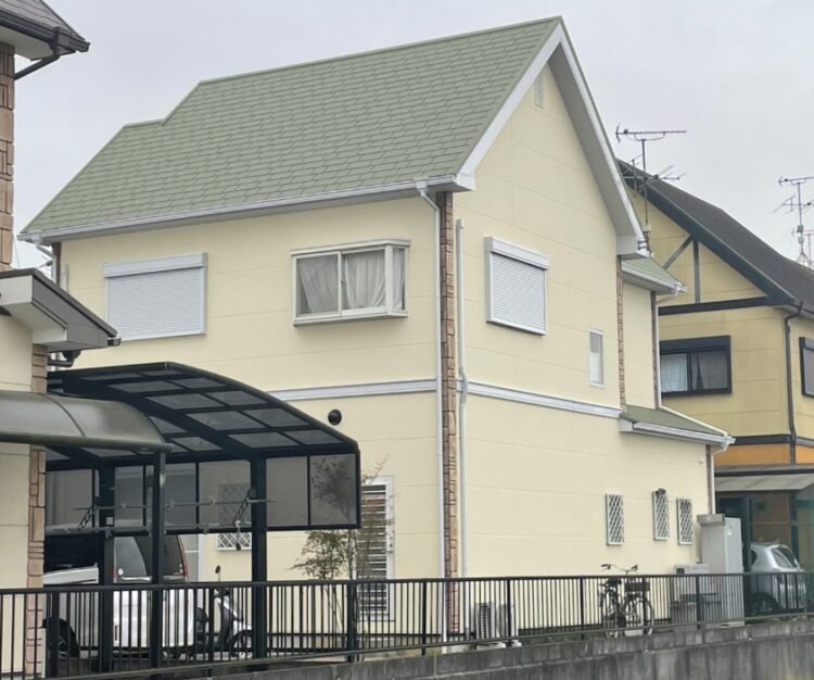 奈良の香芝市の株式会社ヨネヤの外壁塗装・屋根塗装のカラシュミ2
