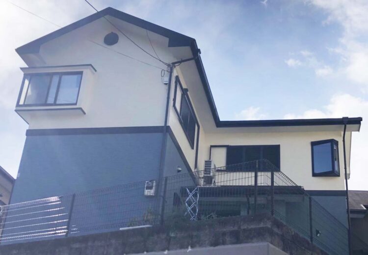奈良生駒市A様邸　外壁塗装・屋根塗装工事 施工後の写真