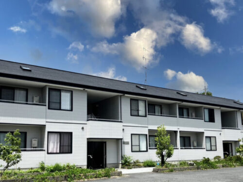 奈良県葛城市葛城ガーデンズ様（2階建てアパートメント）　外壁塗装工事