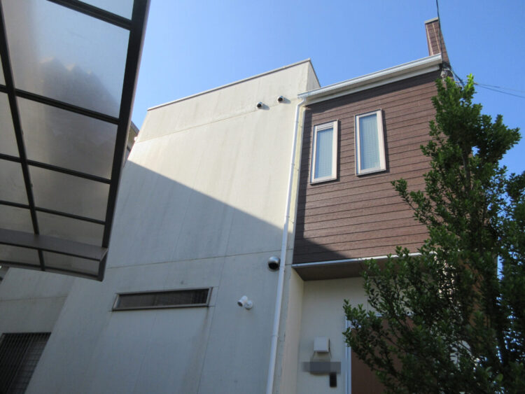 奈良奈良市G様邸　外壁塗装工事 施工前の写真