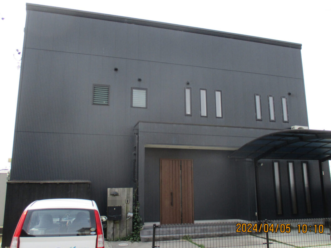 奈良天理市N様邸　外壁塗装・屋根塗装工事 施工前の写真