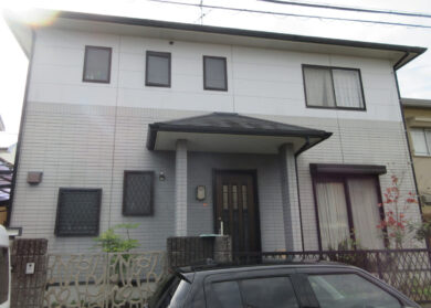 奈良橿原市S様邸　外壁塗装・屋根塗装工事 施工前の写真