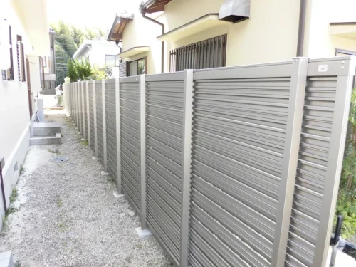 奈良県奈良市左京M様邸 境界フェンス・カーポート新設工事 奈良県奈良市左京M様邸 境界フェンス・カーポート新設工事