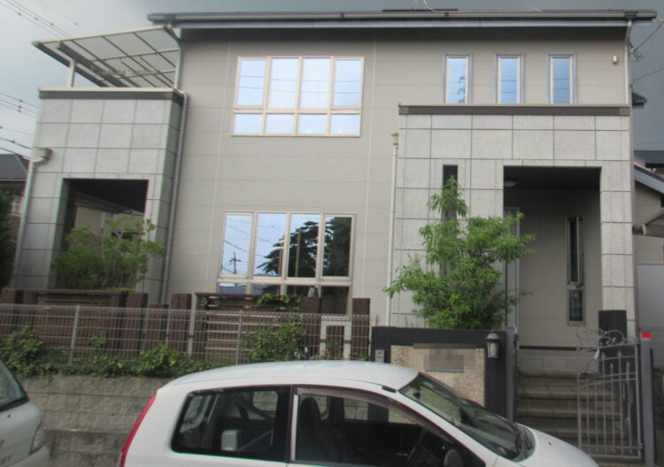 奈良生駒市N様邸　外壁塗装・屋根塗装・防水工事 施工前の写真