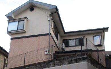 奈良生駒市A様邸　外壁塗装・屋根塗装工事 施工前の写真