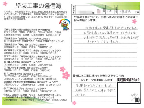 奈良磯城郡田原本町N様邸　外壁塗装・屋根塗装・防水工事