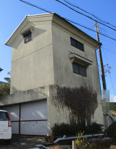 奈良天理市O様邸　外壁塗装工事 施工前の写真