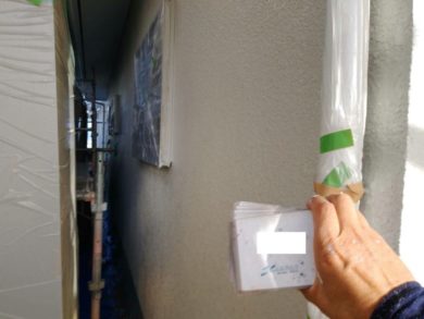 奈良生駒市M様邸　外壁塗装・屋根塗装・外塀塗装・防水工事 養生