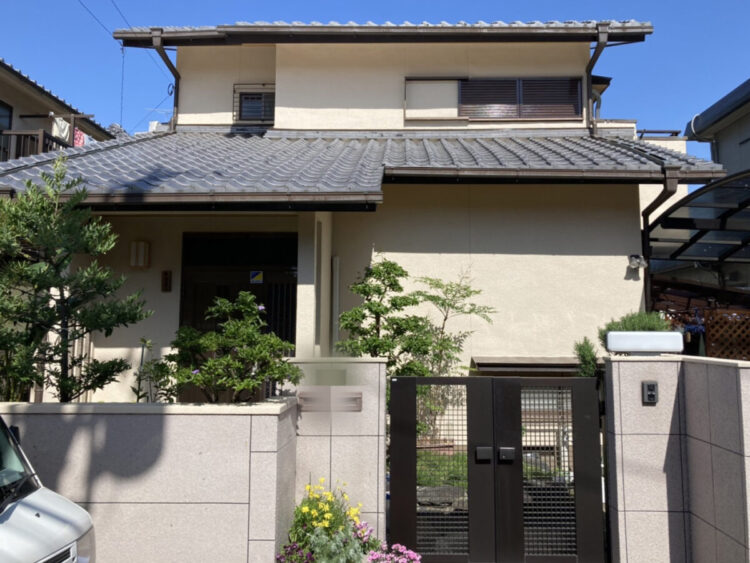 奈良橿原市M様邸　外壁塗装工事 施工後の写真