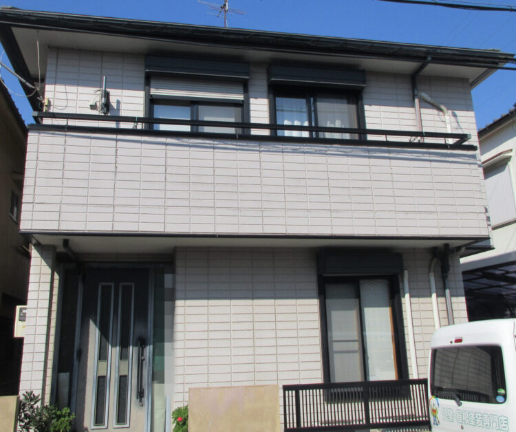 奈良橿原市I様邸　外壁塗装・屋根塗装工事 施工前の写真