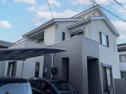 奈良橿原市K様邸　外壁塗装・屋根塗装・防水工事