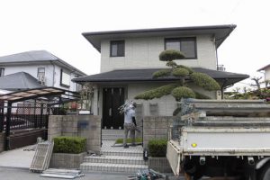 奈良市学園大和町地区Ｓ様邸　サイディング塗装、屋根塗装工事