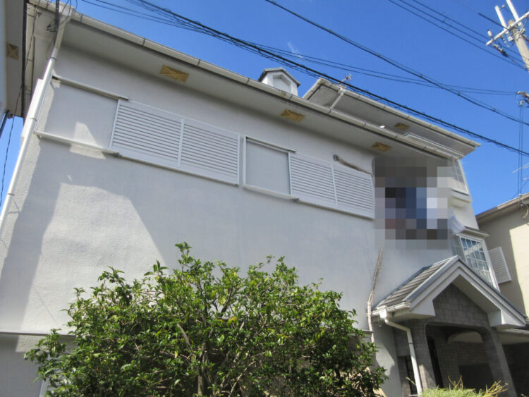 奈良橿原市O様邸　外壁塗装・屋根塗装工事 施工前の写真