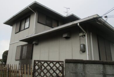 奈良奈良市M様邸　外壁塗装・屋根塗装工事 施工前の写真