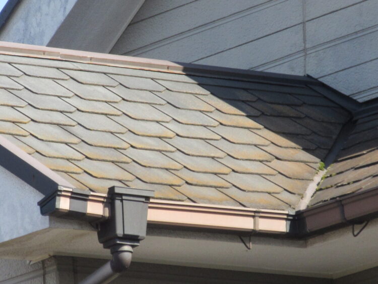 奈良の橿原田原本町の株式会社ヨネヤの外壁塗装と屋根塗装のカビコケ