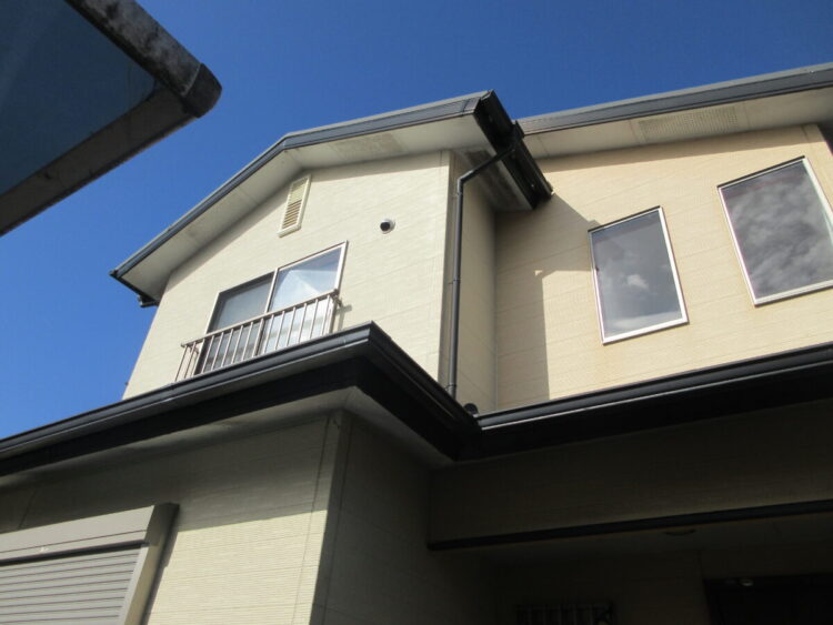 奈良桜井市K様邸　外壁塗装・屋根塗装工事 施工前の写真