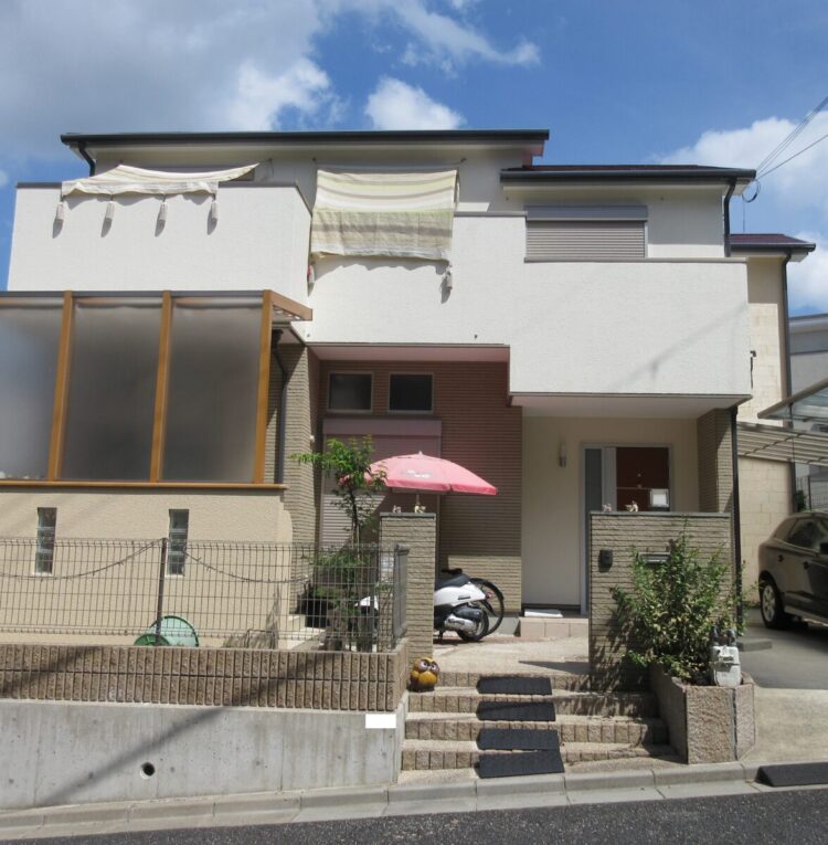 奈良奈良市I様　外壁塗装・屋根塗装・防水工事 施工後の写真
