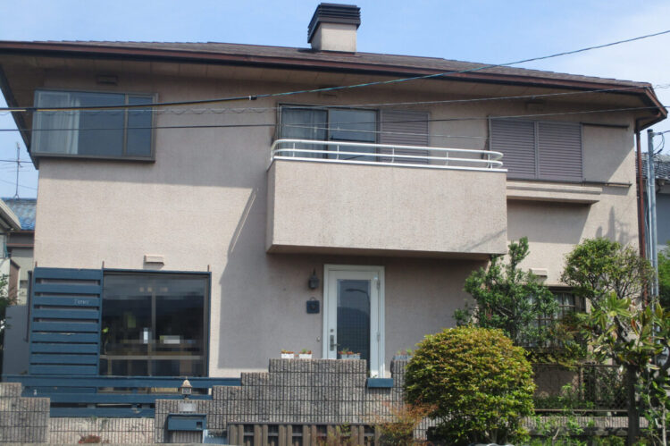 奈良奈良市O様　外壁塗装・屋根塗装・防水工事 施工前の写真