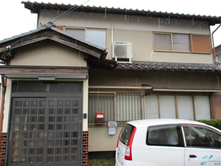 奈良奈良市T様邸　外壁塗装工事 施工前の写真