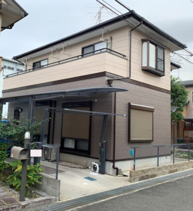 奈良天理市N様邸　外壁塗装・屋根塗装・ベランダ防水工事