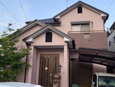 奈良生駒郡三郷町T様邸　外壁塗装・屋根塗装・ベランダ防水工事
