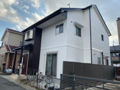 奈良奈良市M様邸　外壁塗装・屋根塗装・ベランダ防水工事