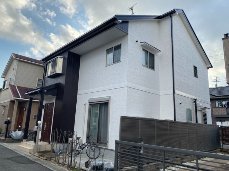 奈良奈良市M様邸　外壁塗装・屋根塗装・ベランダ防水工事 施工後の写真