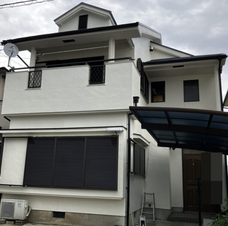 奈良磯城郡田原本町T様邸　外壁塗装・屋根塗装工事 施工後の写真