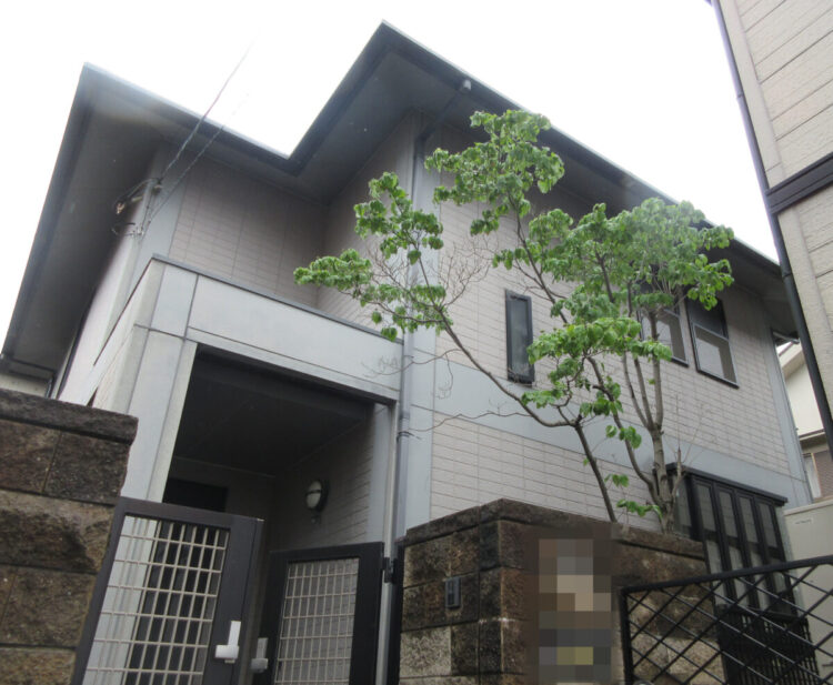 奈良桜井市M様邸　外壁塗装・屋根塗装工事 施工前の写真