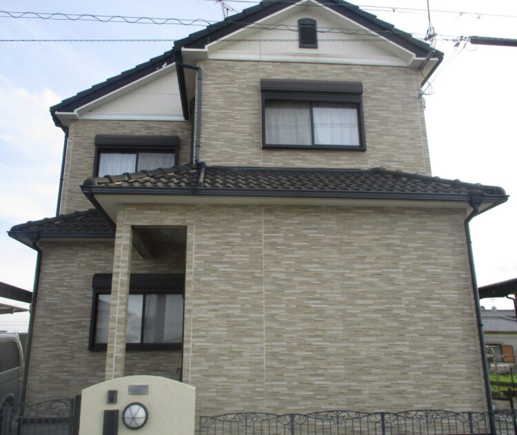 奈良奈良市Y様　外壁塗装・屋根塗装工事 施工前の写真