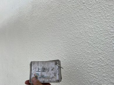 奈良橿原市O様邸　外壁塗装・屋根塗装工事 外壁上塗り