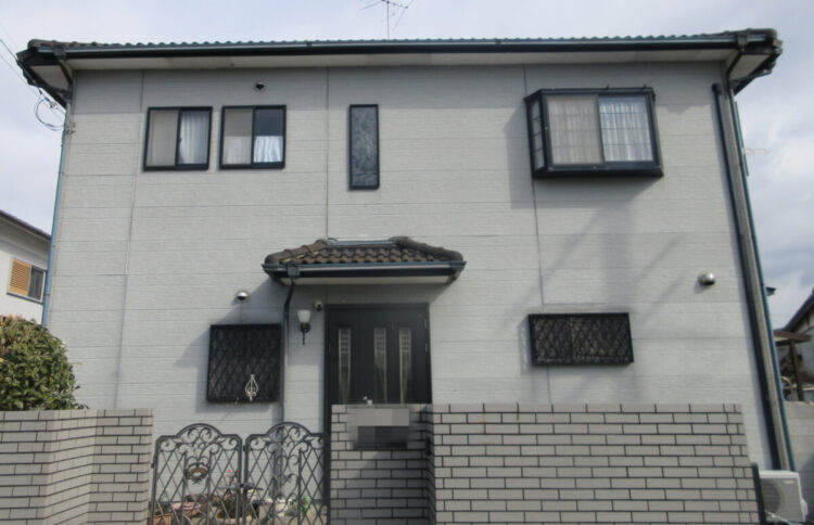 奈良橿原市U様邸　外壁塗装工事 施工前の写真
