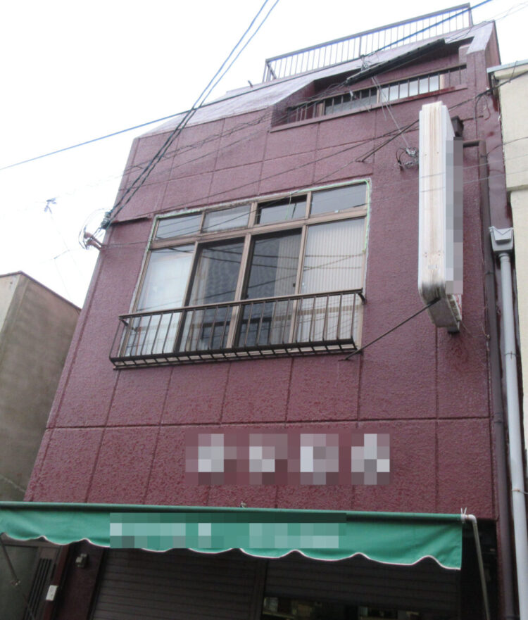 奈良橿原市N様邸　外壁塗装工事 施工前の写真