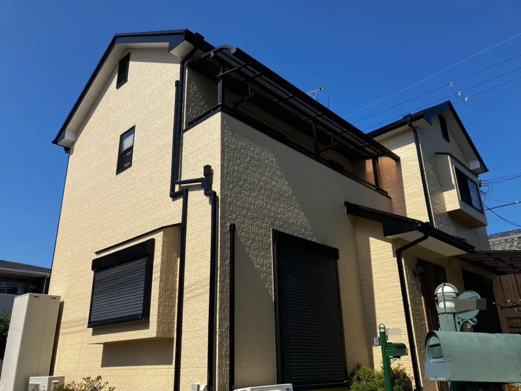 奈良県橿原市南八木町O様邸　外壁塗装・屋根塗装・防水工事 施工後の写真
