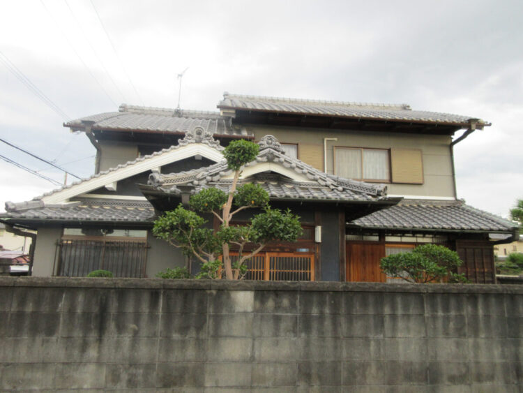 奈良橿原市T様邸　外壁塗装工事 施工前の写真