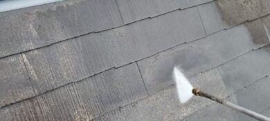 奈良橿原市F様　外壁塗装・屋根塗装工事 洗浄
