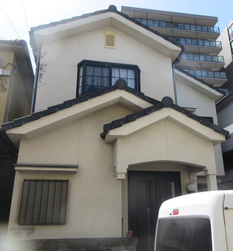 奈良天理市K様邸　外壁塗装・屋根塗装工事 施工前の写真