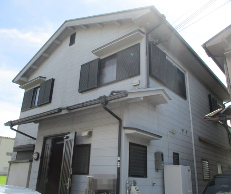 奈良天理市I様邸　外壁塗装・屋根塗装・防水工事 施工前の写真