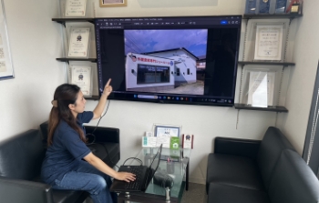 橿原市・田原本の外壁塗装・屋根塗装は実績No.1安心ヨネヤの奈良県のヨネヤのカラーシュミュレーションの様子
